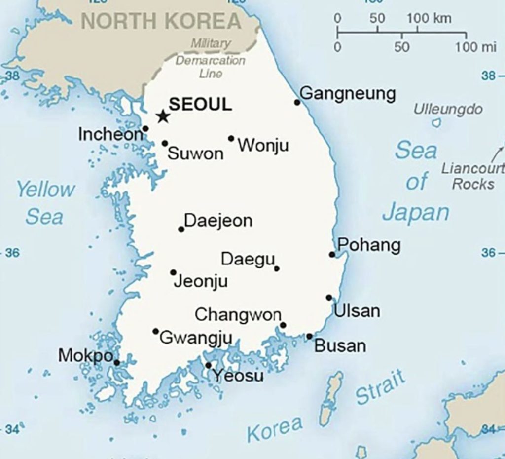 Corea del Sud South Korea