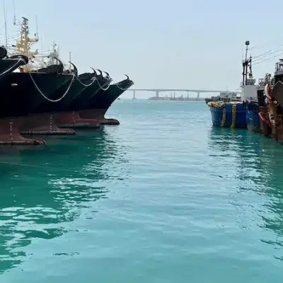Busan harbor