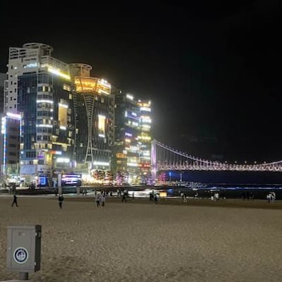 Busan at night