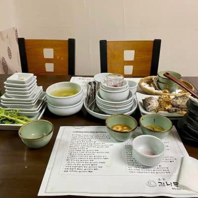 37 Korean meal